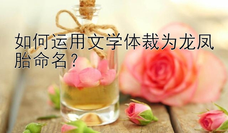 如何运用文学体裁为龙凤胎命名？